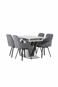 Spisegruppe Disa med stole Rosie Spisegrupper