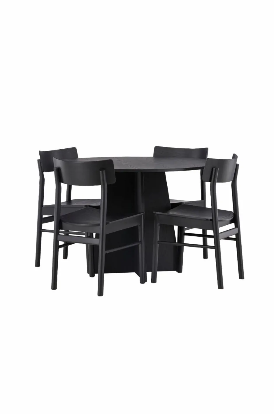 Outlet Spisegruppe Bootcut Round og stolene Montros Spisegrupper