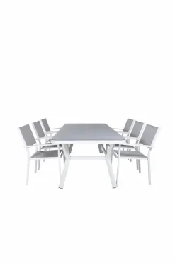 Hot Spisegruppe Virya med 6 stole Copacabana Spisegrupper