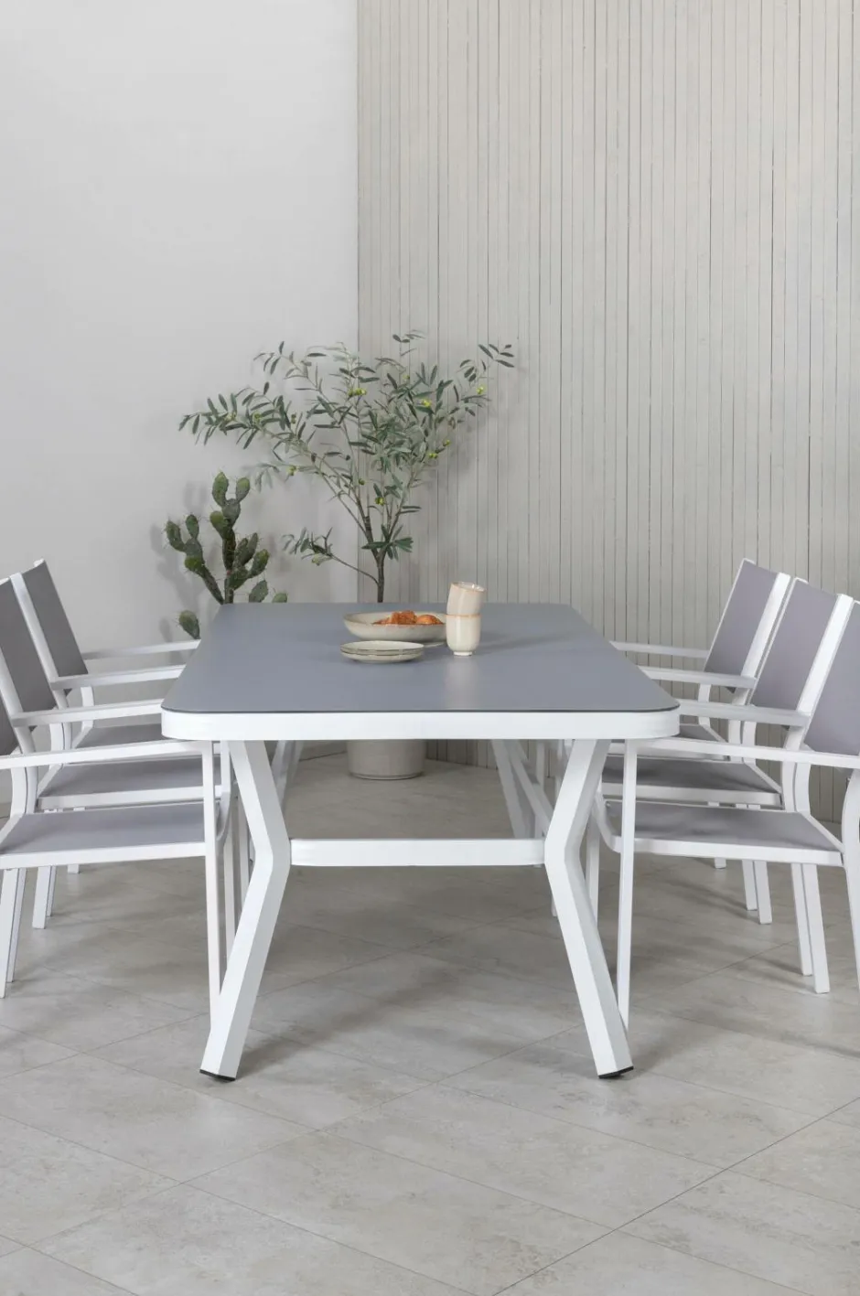 Hot Spisegruppe Virya med 6 stole Copacabana Spisegrupper