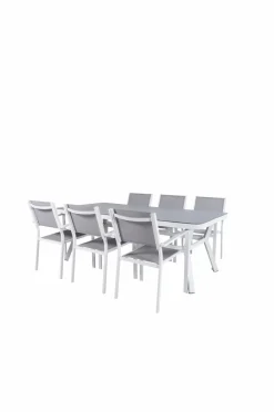 Hot Spisegruppe Virya med 6 stole Copacabana Spisegrupper