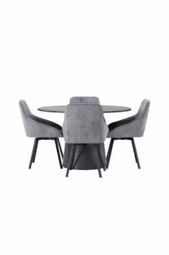 Best Spisegruppe Lanzo med 4 stole Rosie Spisegrupper