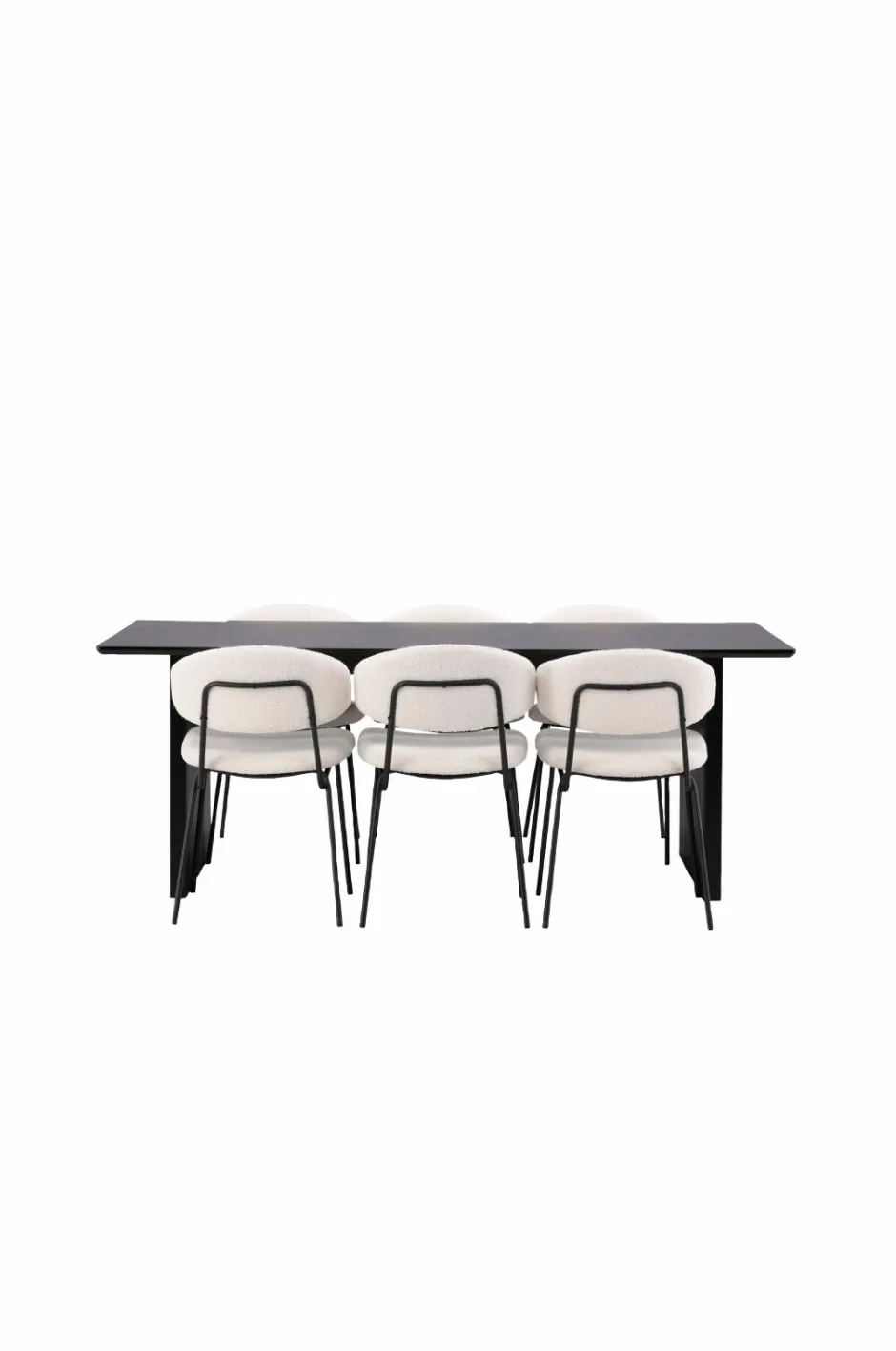 New Spisegruppe Vail med 6 stole Chico Spisegrupper