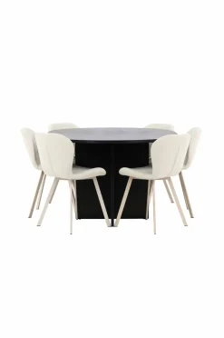 Venture Home Strada-spisebord med Lilja-stol^ Spisegrupper