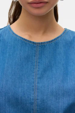 Vero Moda Denimvest vmJessica SL Denim Top Vi3493^Dame Blazere & Veste