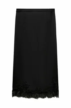 Vero Moda Nederdel vmGinny HW Lace Midi Skirt Exp^Dame Nederdele