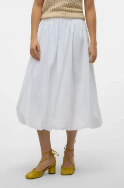 Vero Moda Nederdel vmFriba MW 7/8 Balloon Skirt Wvn GA^Dame Nederdele