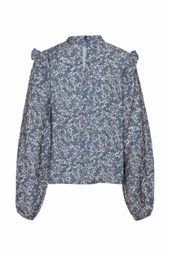 Outlet Bluse vmIris LS Crop Top Wvn Børn Bluser