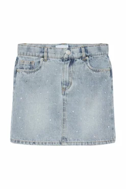 Vero Moda Girl Cowboynederdel vmBling MR Short Rhines Denim Skirt^Børn Nederdele