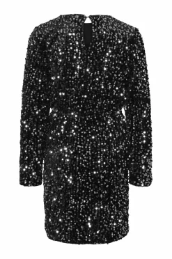 New Pailletkjole vmBella Sequin LS Short Dress Jrs G Børn Festtøj