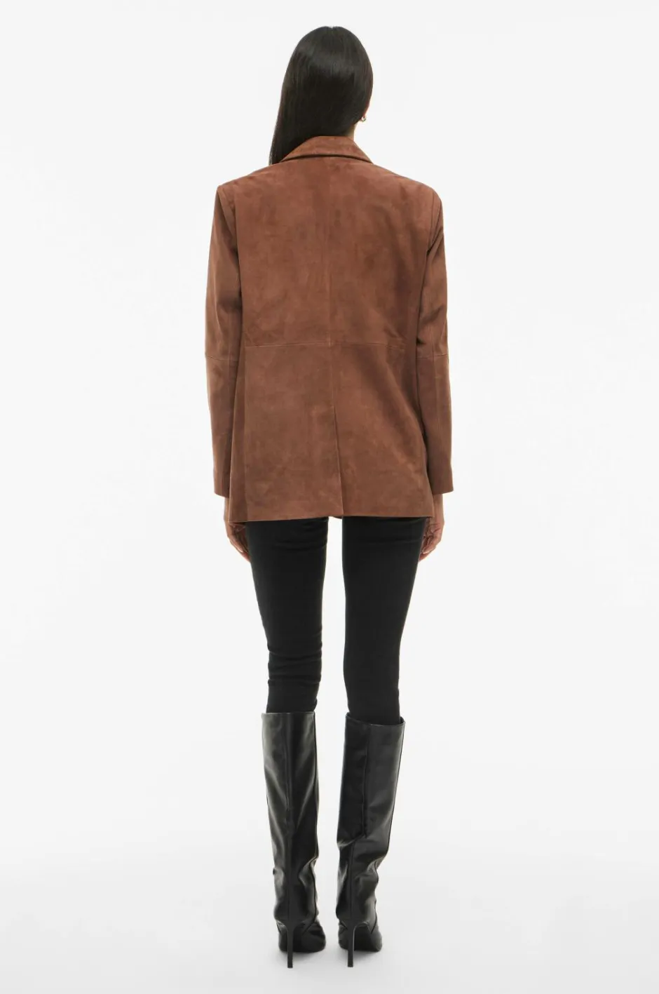 Online Blazer i ruskind viSuede L/S Dame Blazere & Veste