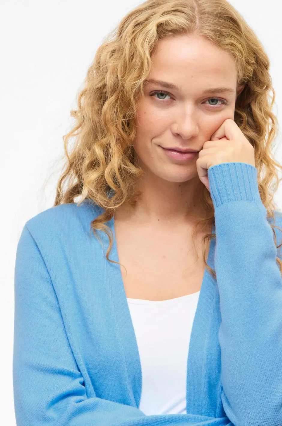 Best Cardigan viRil L/S Open Knit Dame Basistøj