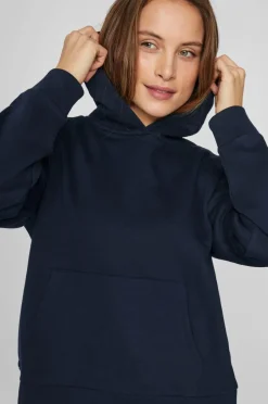 Vila Hættetrøje viHuris L/s Loose Sweat Hoodie/pb^Dame Sweatshirts & Hoodies