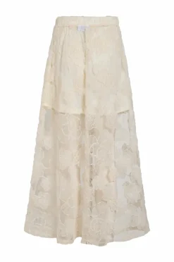 Hot Maxi nederdel viKaria HW Lace Midi Skirt Dame Nederdele