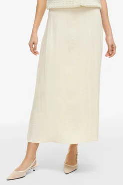 Vila Nederdel viFreja HW Ankle Skirt/tes^Dame Nederdele