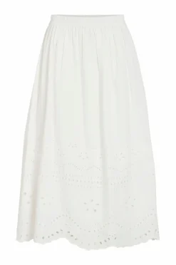 Vila Nederdel viMette HW Midi Skirt^Dame Nederdele