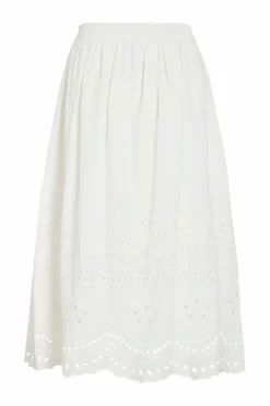 Vila Nederdel viMette HW Midi Skirt^Dame Nederdele