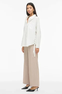 New Skjorte viSiji Lacing Dame Skjorter & Bluser
