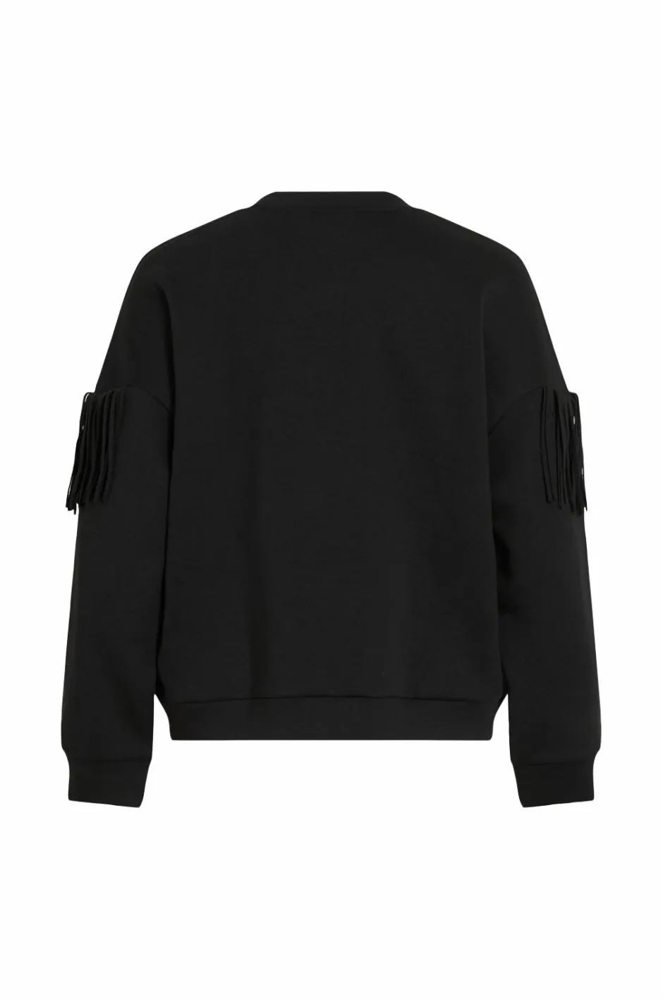 Sale Sweatshirt viReflect L/S O-neck Fringe Dame Sweatshirts & Hoodies