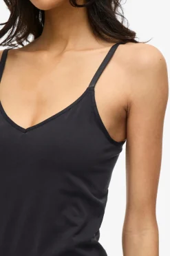 Vila Underkjole viMacie V-neck S/L Seamless^Dame Underkjoler & Chemiser
