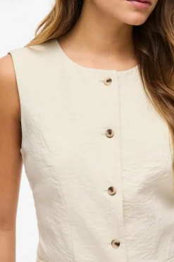 viFreja S/L Waistcoat/tes Dame Blazere & Veste