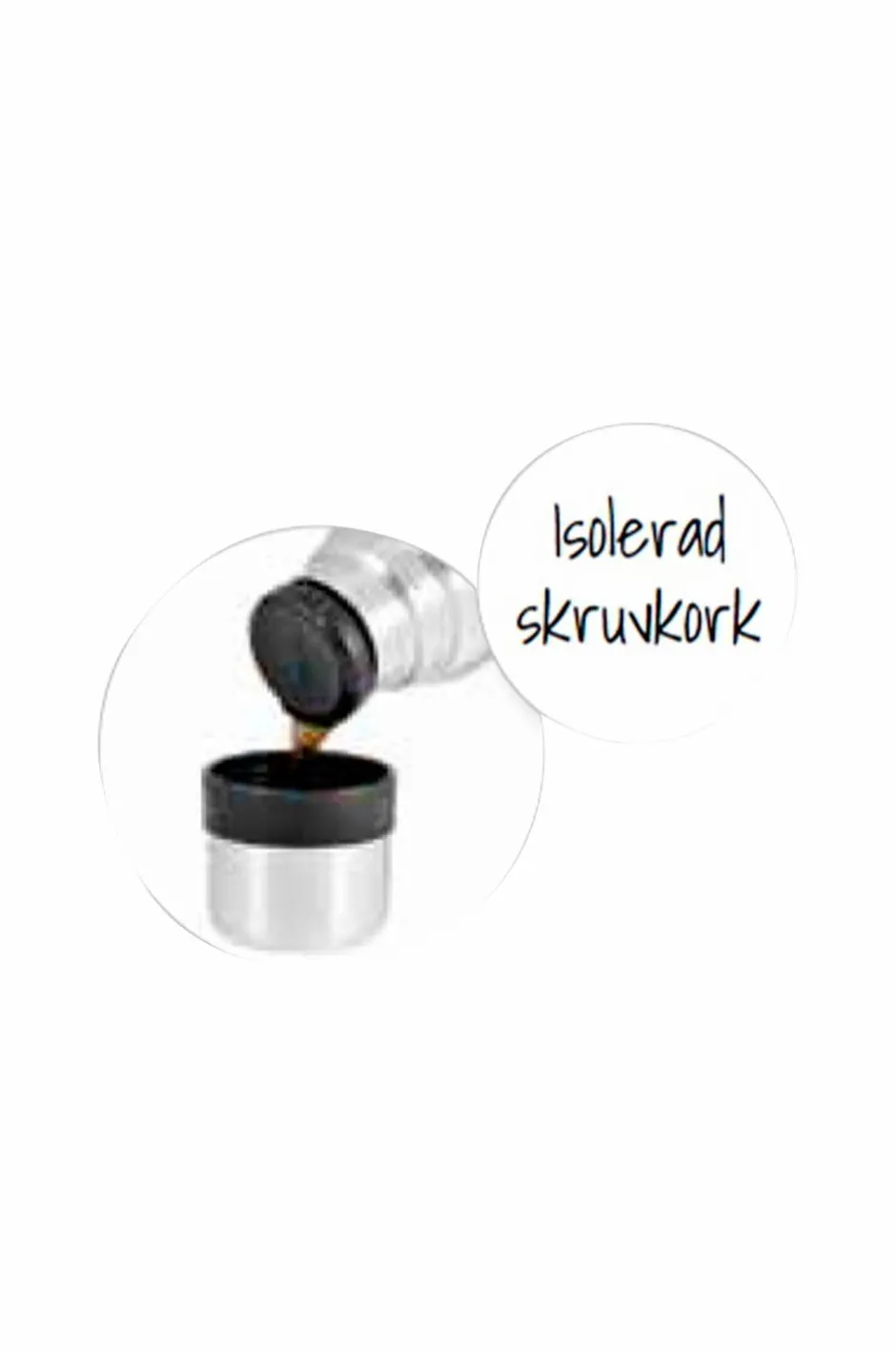 Termokande i stål 0,5 l Dame Friluftsliv|Friluftsliv