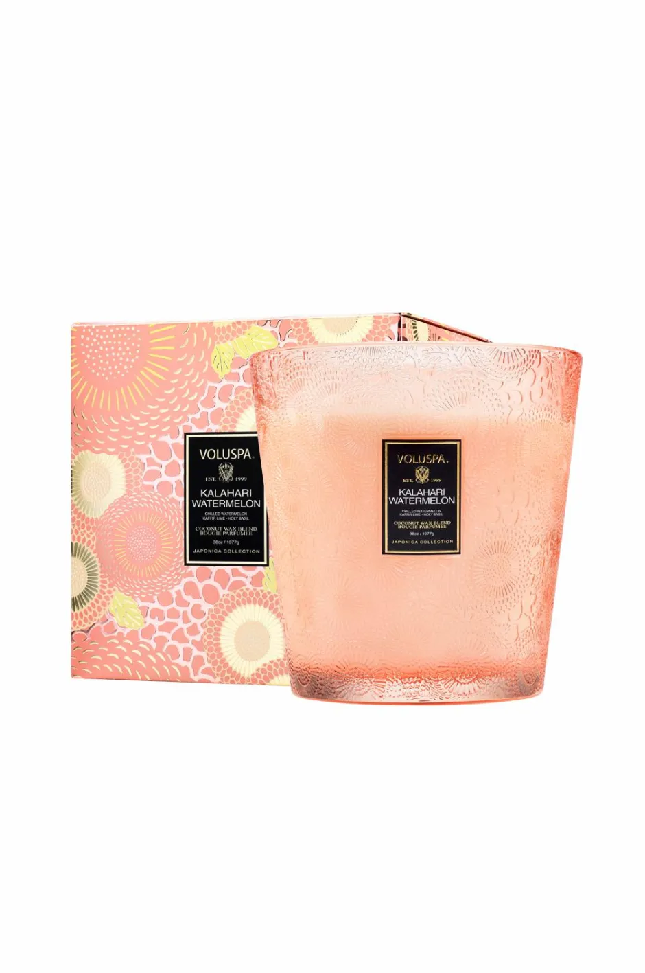 Voluspa Kalahari Watermelon Boxed Luxe Jar Candle 80H^ Rumduft