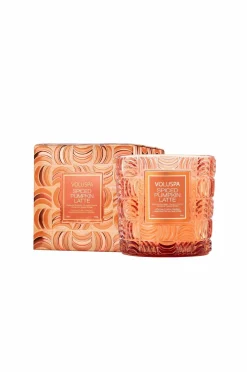 Voluspa Spiced Pumpkin Latte Classic Boxed Candle 60H^ Rumduft