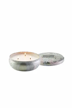 Voluspa Tahitian Coconut Vanilla 3-Wick Tin Candle 40H^ Rumduft