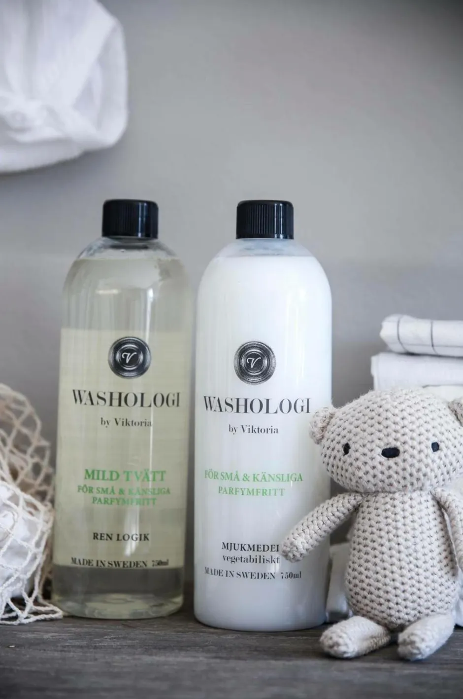 Washologi Mjukmedel för små & känsliga 750 ml^ Opvask & Rengøring