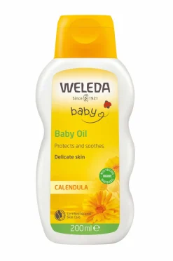 Weleda Calendula Baby Oil 200ml^Børn Barnevognstilbehør|Pusle & Pleje