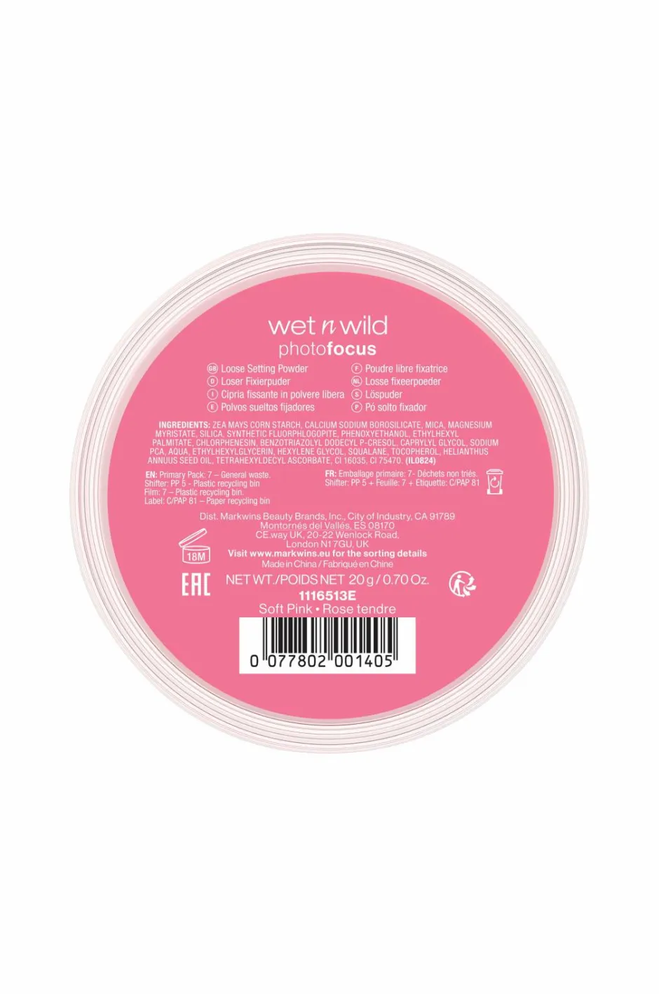 New Loose Setting Powder Ansigt