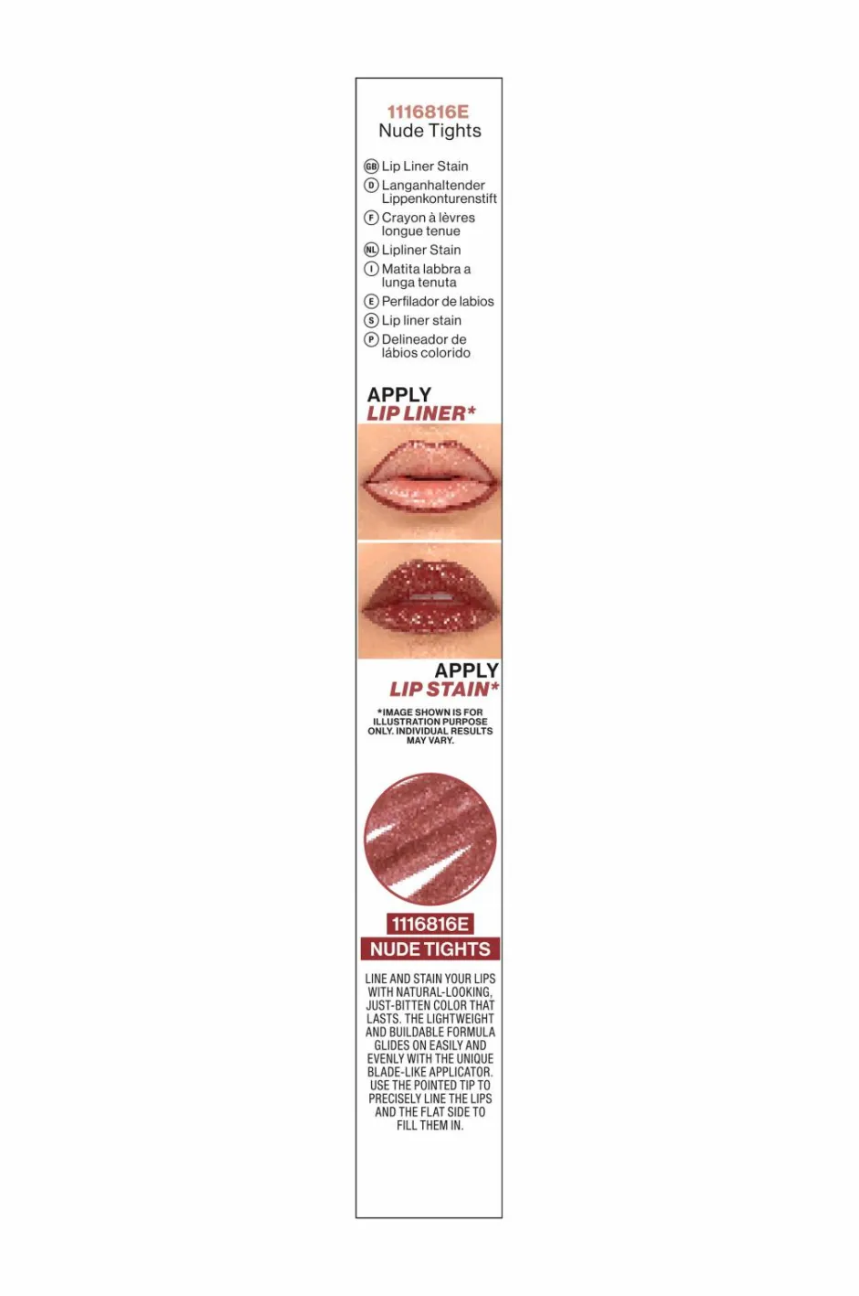 Sale Perfect Pout Lip Liner Stain Læber