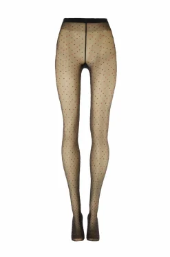 Wolford Strømpebukser d Dot Tights^Dame Strømpebukser