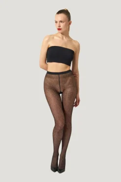 Wolford Strømpebukser d Dot Tights^Dame Strømpebukser