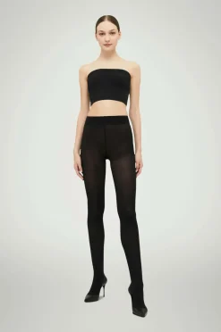 Online Strømpebukser Cotton Rib Tights 70 Den Dame Strømpebukser