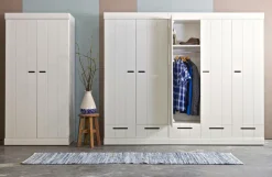 Discount Garderobe Connect m struktur, H195xB94xD53 Garderobeskabe