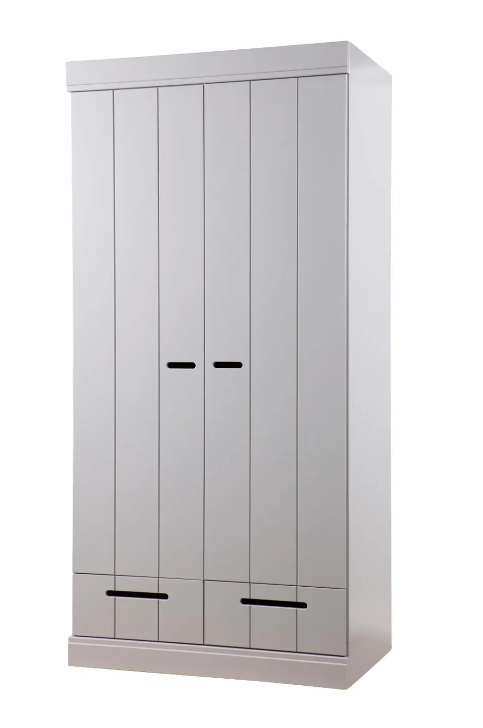WOOOD Garderobe Connect m struktur, H195xB94xD53^ Garderobeskabe