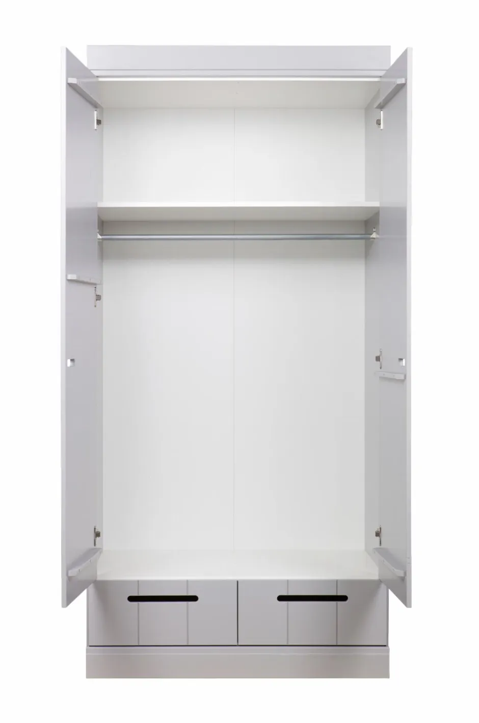 WOOOD Garderobe Connect m struktur, H195xB94xD53^ Garderobeskabe