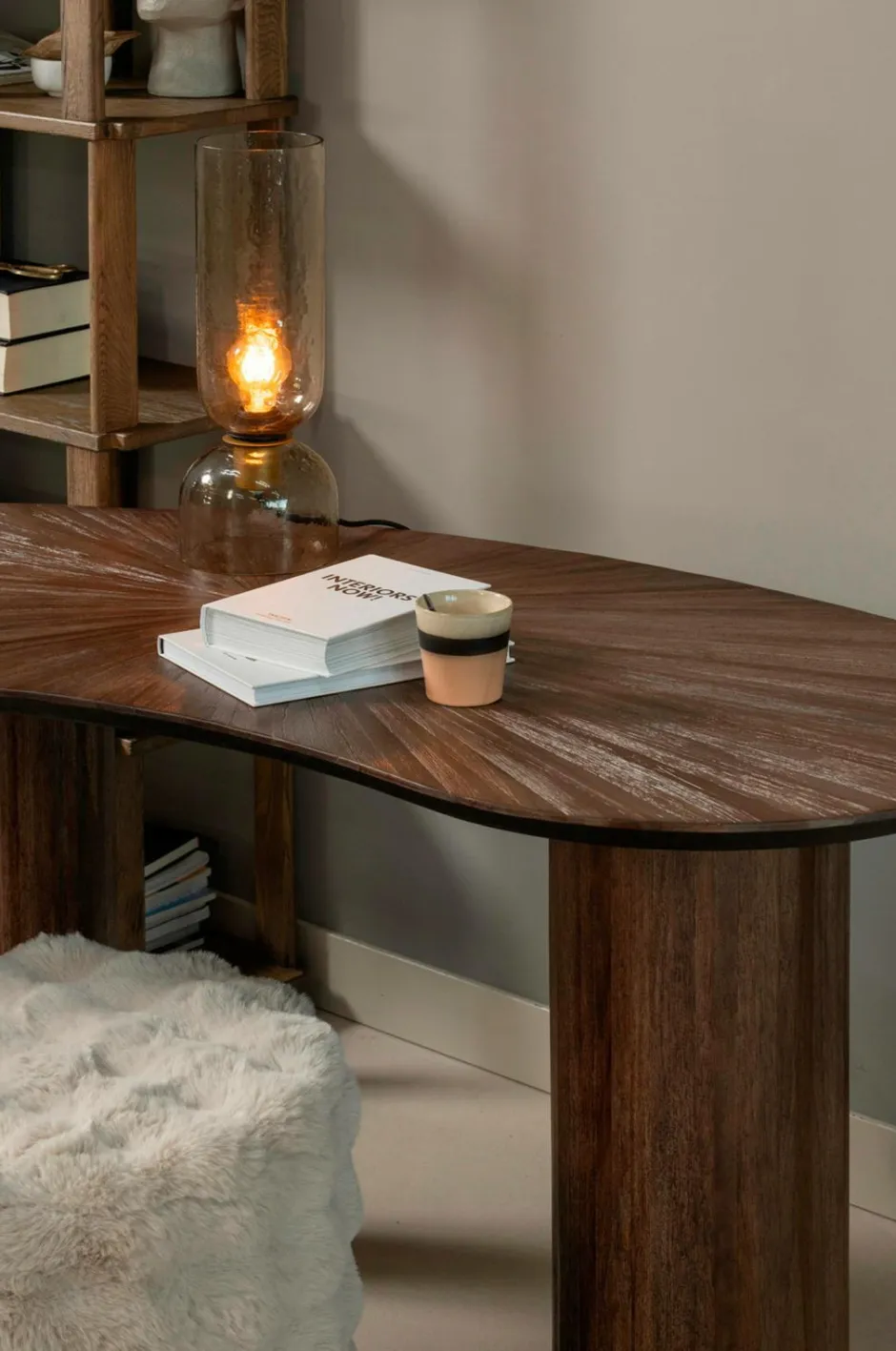 WOOOD Oven Pouf High^ Puffer & Fodskamler
