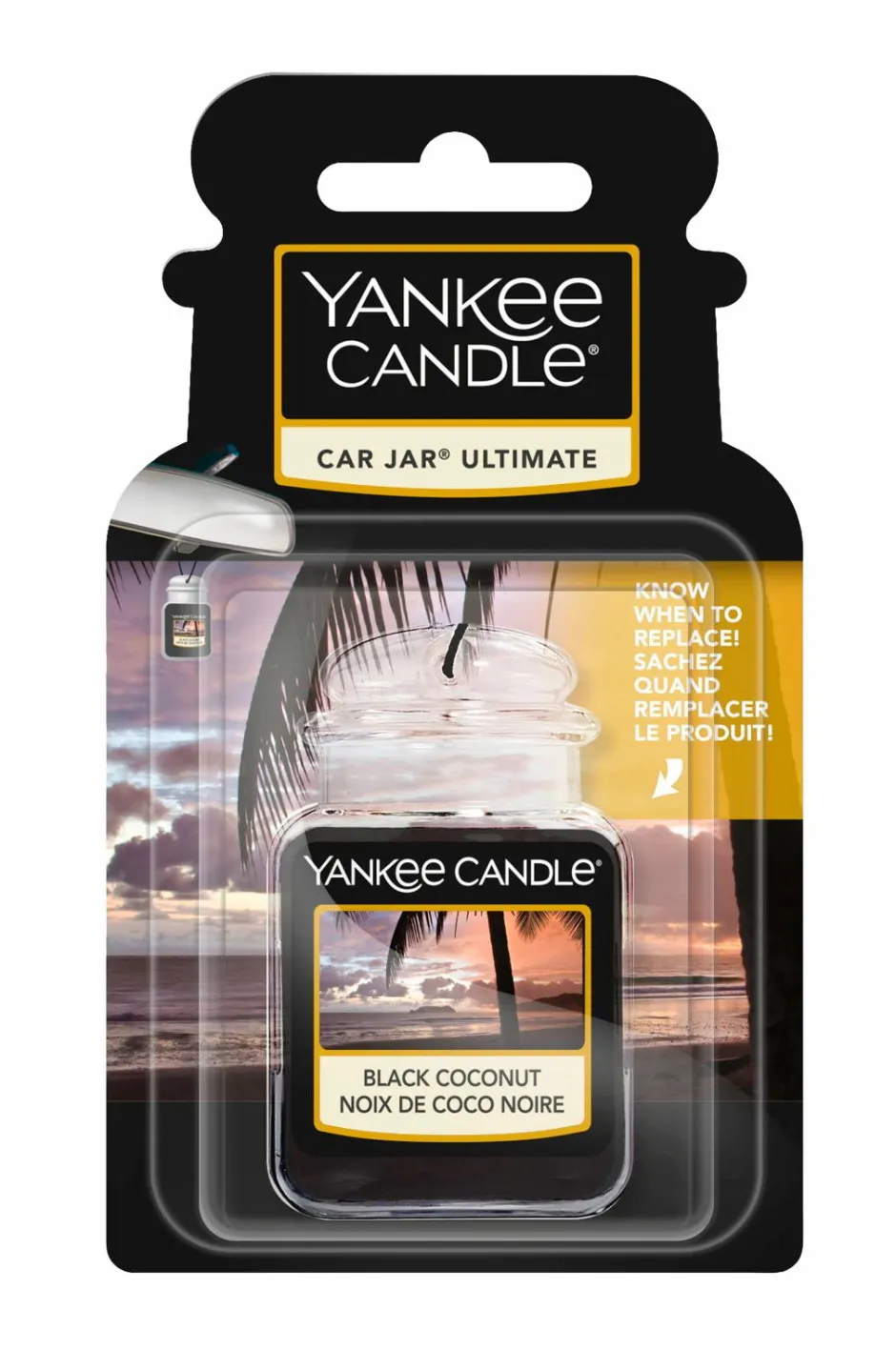 New Car Jar Ultimate Black Coconut Rumduft