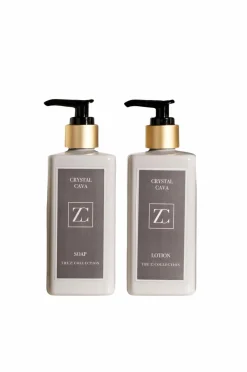 Best Sæbe og Lotion Crystal Cava, The Z Collection 2-pak Kropspleje|Lys & Duft