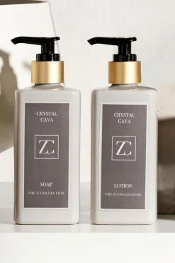 Best Sæbe og Lotion Crystal Cava, The Z Collection 2-pak Kropspleje|Lys & Duft