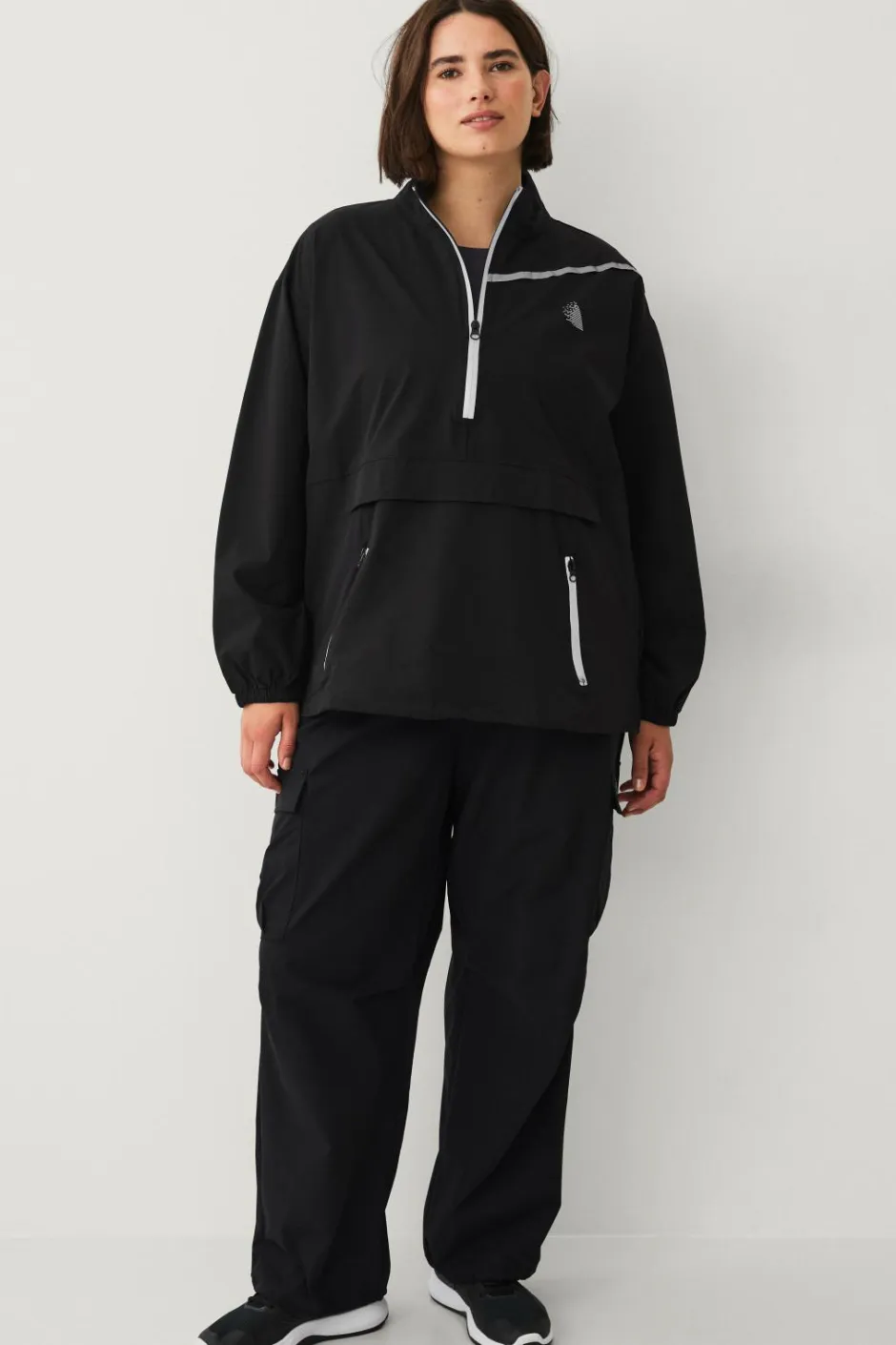 Zizzi Anorak aMia L/S Track^Dame Overtøj|Overtøj