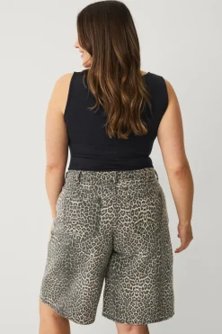 Zizzi Denimshorts jLeona Bermuda Shorts^Dame Shorts