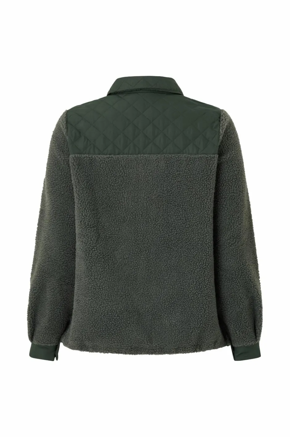 Zizzi Jakke Aophelia fleece^Dame Overtøj|Overtøj