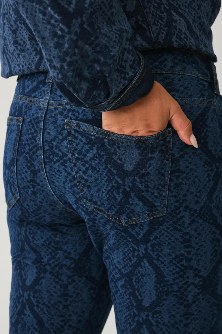 Zizzi Jeans jOlivia Snake Emily^Dame Jeans