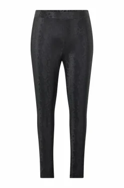 Hot Leggings Emana, Long, PU Leggings Dame Tights & Leggings
