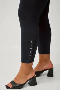 Leggings Leggings 3/4 Button Dame Tights & Leggings
