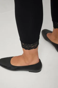 Zizzi Leggings Leggings 3/4 Lace^Dame Tights & Leggings
